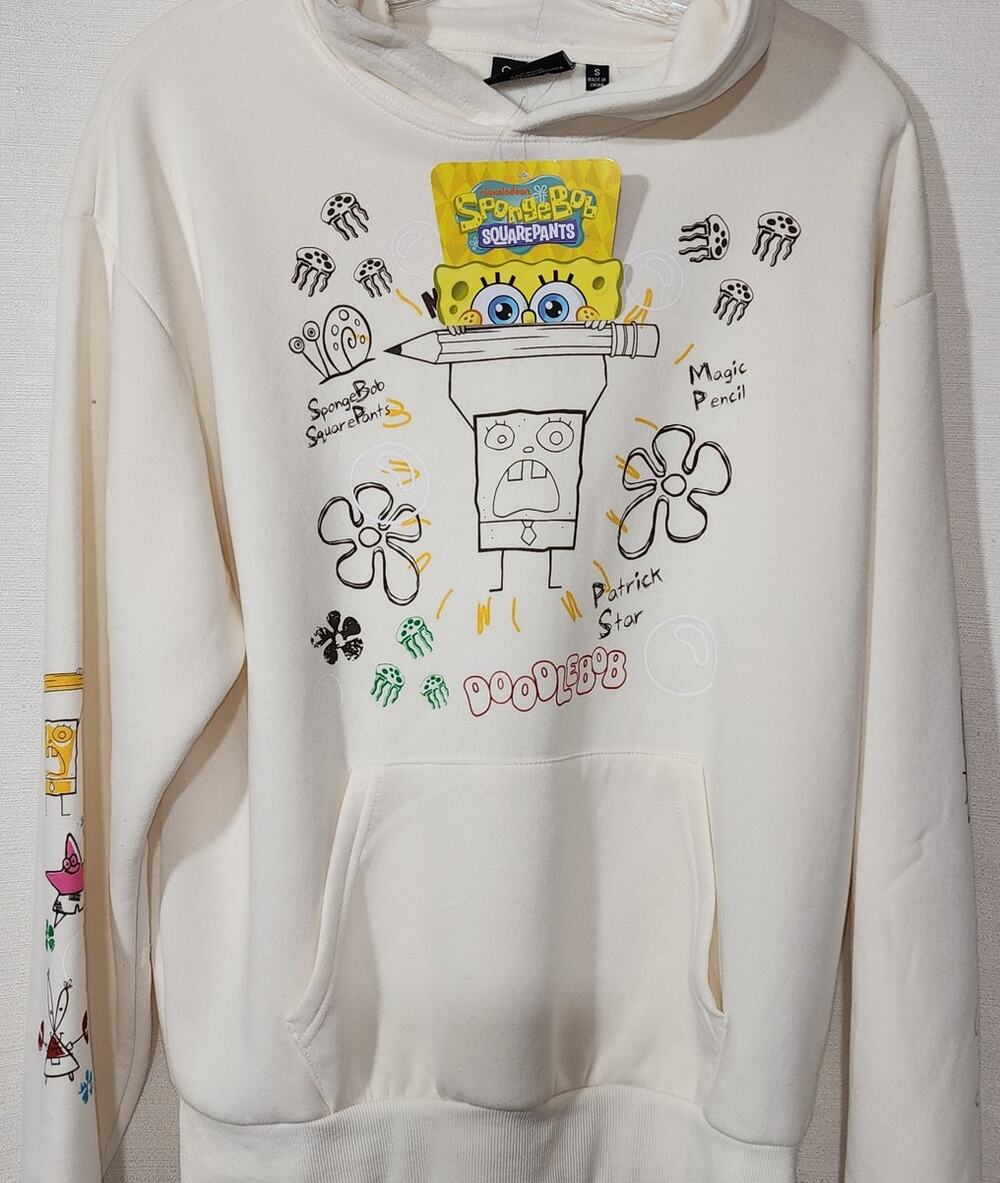 Spongebob Squarepants and friends Hoodie men's size Small